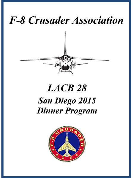 Front cover of LACB28 dinner program