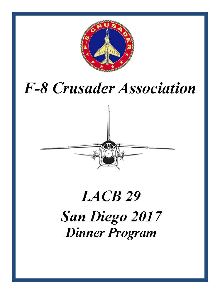 Front cover of LACB29 dinner program