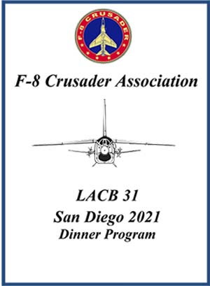 Front cover of LACB31 dinner program